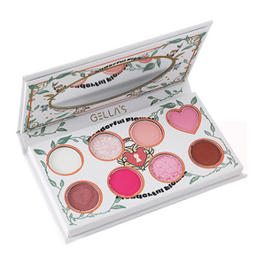 GELLA'S Enchanted Blossom 8-Color Eyeshadow Palette