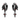 A Part Of Me Gothic Raven Bloodstain Hoop Earrings style #01