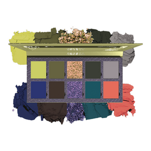 DRAMO X @ro_om_e Multiverse Eyeshadow Palette – 666 Enchanted Forest