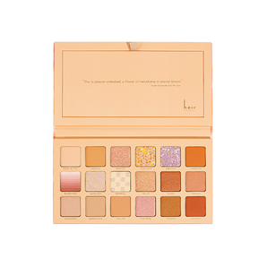 Heir Orange Glow Carnation 18-Shade Eyeshadow Palette