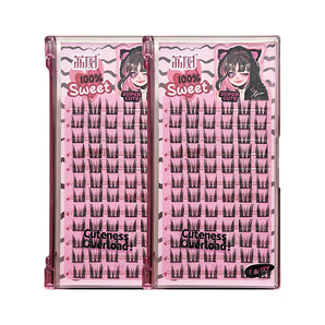 LISHU Cat Ear False Eyelashes