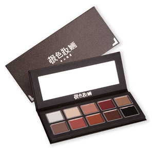 JSZH Mountain Blossom 10-Color All-Matte Eyeshadow Palette