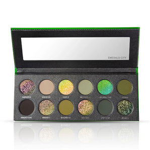 KRYPTEIN COSMETICS EMERALD CITY Eyeshadow Palette