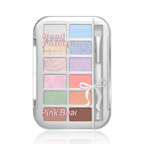 PinkBear 12-Color Eyeshadow Palette