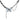 DOACH STYLE Ice Blue Butterfly Necklace style #01
