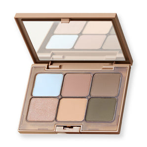 Everbab Matte Six-Color Eyeshadow Palette