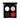 DE'LANCI Classic Black & Red Eyeshadow Palette