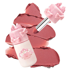 CHEERFLOR Bow Velvet Cream Lip Mousse