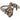 QUANDO Wraith Dance Dark Fantasy Skeleton Sterling Silver Ring