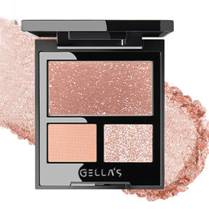 Gellas Ethereal Glow Crystal Eyeshadow Palette