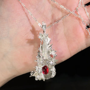 NARROWKIKI Handmade Gothic Violin Necklace — #The String
