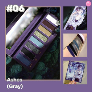 Narimi "Back to the 90s" Eyeshadow Palette - #06 Ashes (Gray)