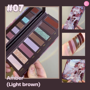 Palette Back to the 90s Narimi #07 Amber (brun clair) – vue détaillée