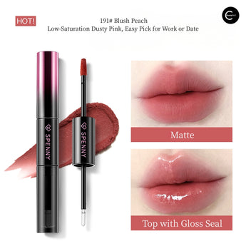 SPENNY Dual-Ended Lip Glaze 颜色 346#