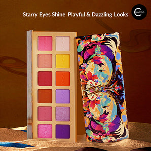 YIMOWENCAI 12-Color Ultimate Eyeshadow Palette