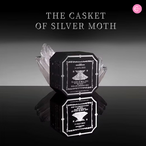 LA SANTA CROXX - The Casket of Silver Moth Resplendent Body Powder