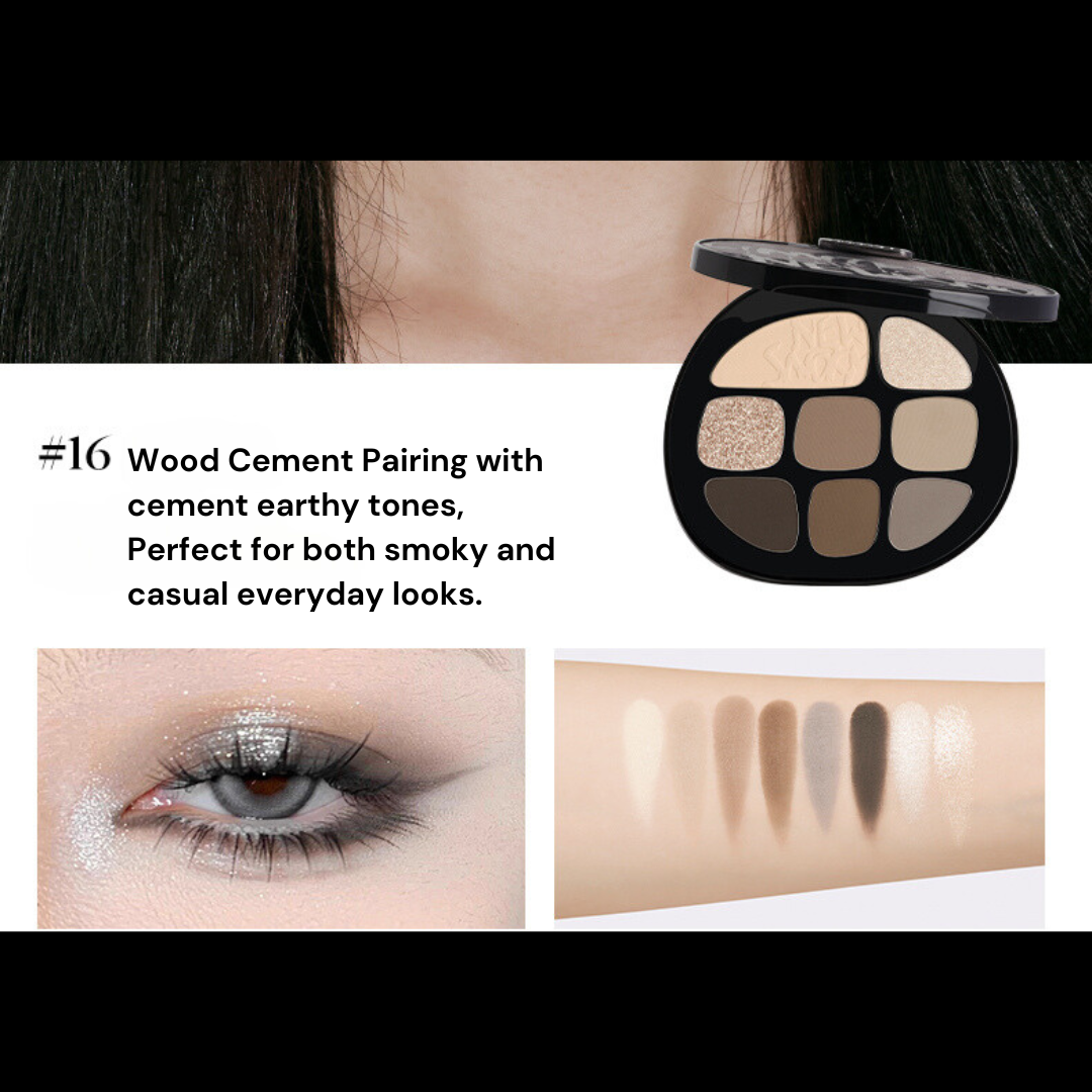 Joocyee Enzyme Smoke & Amber Eyeshadow Palette