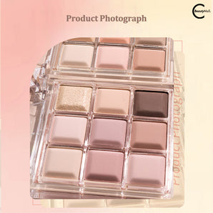 JILLLEEN Chocolate 9-Color Eyeshadow Palette