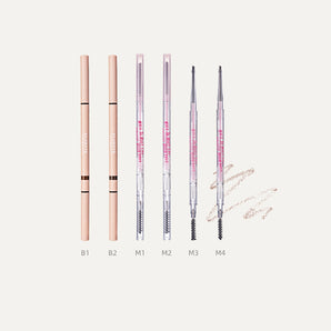 FLORTTE Rotating Dual-Ended Fine Brow Pencil