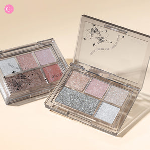 GELLA'S Shimmering 5-Color Eyeshadow Palette