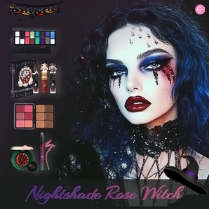 CBM Halloween "Nightshade Rose Witch" Cosplay Makeup Set