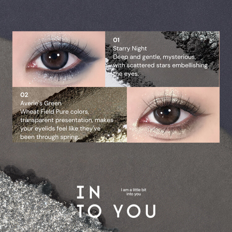 INTO YOU x Van Gogh Four-Color Eyeshadow Palette