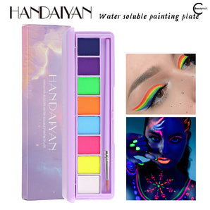 HANDAIYAN Fluorescent Eyeshadow Palette