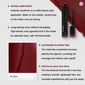 INSBAHA Black Wave Velvet Matte Lip Stain