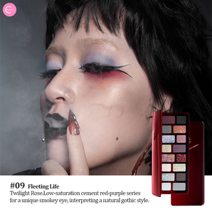 CHEERYEP (QIANYAN) X @freya86_ff  16-Color Natural Star Eye Shadow Palette - 09#Floating Life