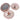 Palette de quatre fards à paupières Vitality COLORROSE 718