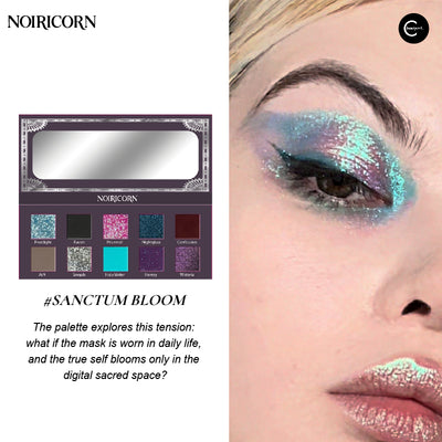 NOIRICORN × @easy.ber SANCTUM BLOOM Eyeshadow Palette（Pre-order）
