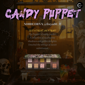 NOIRICORN × @freya86_ff CANDY PUPPET Eyeshadow Palette (Pre-sale)