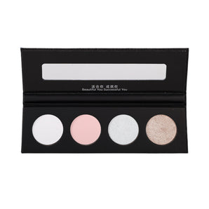 Beautiful You Successful You Four-Color Explosive Sparkle Highlighter Palette style #01