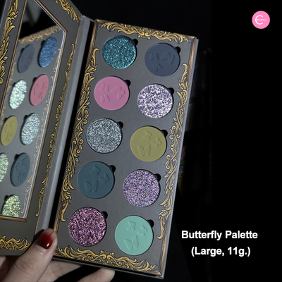 Shellwe Makeup FARASHA Chameleon Glow Butterfly Eyeshadow Palette