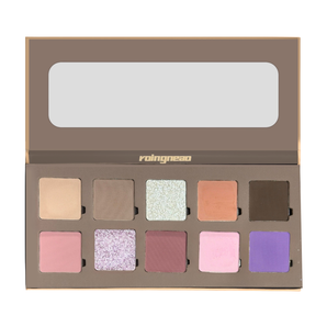 ROINGNEAO 10-Color Rebuildable Eyeshadow Palette – #Fogcore Diffusion style #Fogcore Diffusion