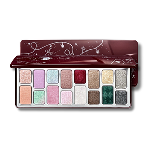 CHEERYEP (QIANYAN) 16-Color Natural Star Eye Shadow Palette - 18#Wishes Starlight
