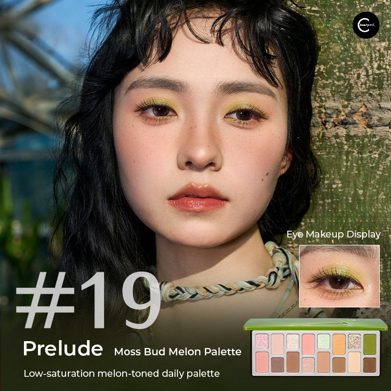 CHEERYEP (QIANYAN) 16-Color Natural Star Eye Shadow Palette - 19