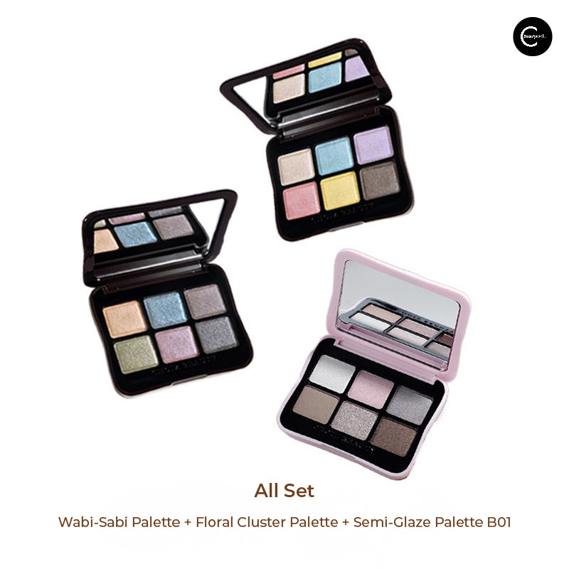 CHOIZ BEAUTY Jewel Collection Liquid Powder Eyeshadow Palette