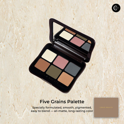 CHOIZ BEAUTY Talc-Free Six-Color Matte Eyeshadow