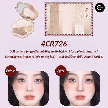 Colorrose palette contour trio Light & Shadow – détail du produit