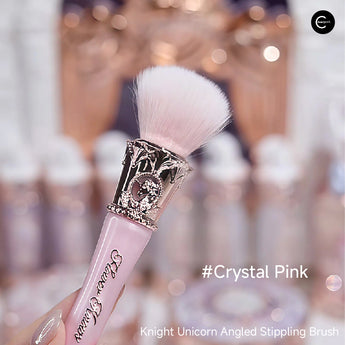 Flower Knows Knight Unicorn Series angled stippling pinceau de maquillage – détail du produit