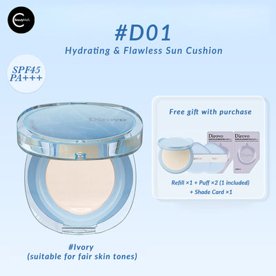 Dirovo Glacier Cushion Sunscreen SPF45 PA+++