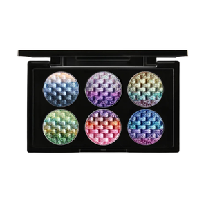 DE'LANCI Rainbow Gradient 6-Color Eyeshadow Palette