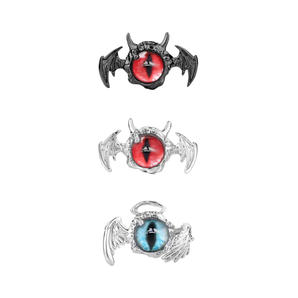 DOACH STYLE Angel and Devil Eye Stud Earrings
