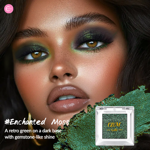 CBM LAB retro glam holiday limited Duochrome Eyeshadow Collection - #Enchanted Moss (US ONLY)