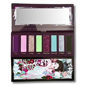 Narimi "Back to the 90s" Eyeshadow Palette - #02 Night spider (purplish-red)