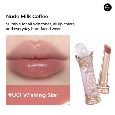 Flower Knows Knight Unicorn Film-Forming Water-Gloss Lipstick