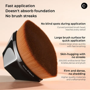 GOODGUDI No. 55 Magic Foundation Brush style #02 detail