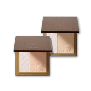 Girlcult Dual-Color Powder Compact 01 Off-White compact