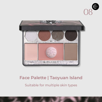 Girlcult Peach Blossom Spring All-in-One Face Palette